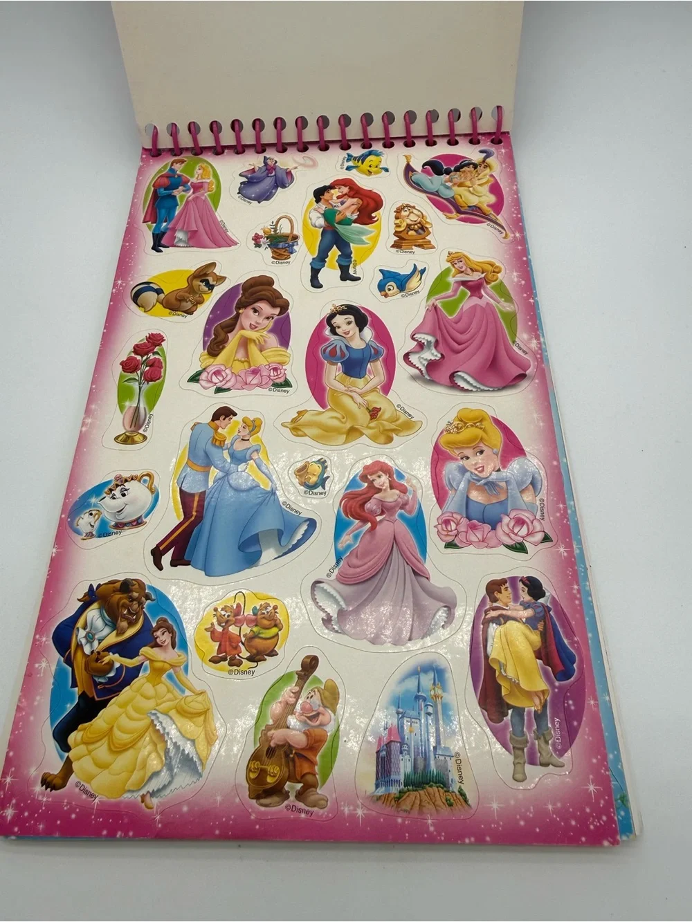 Disney My Princess Life Activity Storybook w/ 435 Stickers 4 Snap-Outs New Book